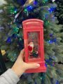 Рождественский фонарик "Телефонная будка"