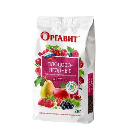 Удобрение органическое Оргавит "Плодово-ягодные" 2кг