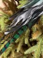 Птичка с черно-зеленым хвостом 45 см