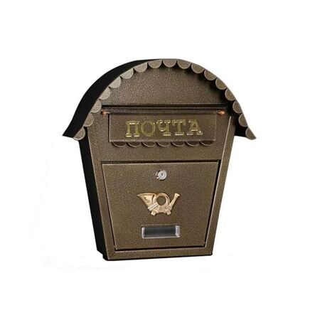 Ящик почтовый SO2, медь антик (коричневый)