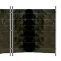 Сетка для ограждения из полипропиленовой ткани, чёрная, высота 1.8м (100гр/м2)