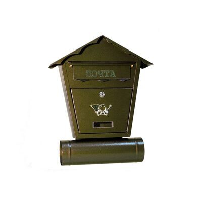 Ящик почтовый SD2T, золото антик (болотный)