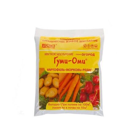 Удобрение "ГУМИ-ОМИ" для картофеля, моркови и редиса, 0,7 кг