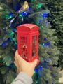 Рождественский фонарик "Телефонная будка"