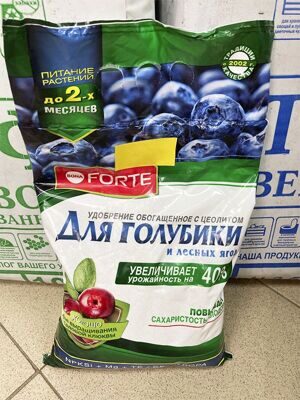 Bona Forte  Голубика с цеолитом  2,5 кг 7