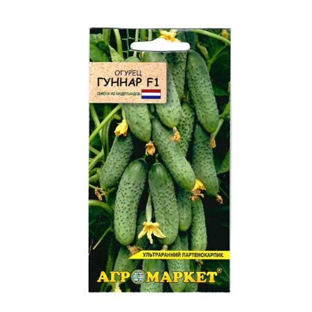 Огурец партенокарпический Гуннар F1